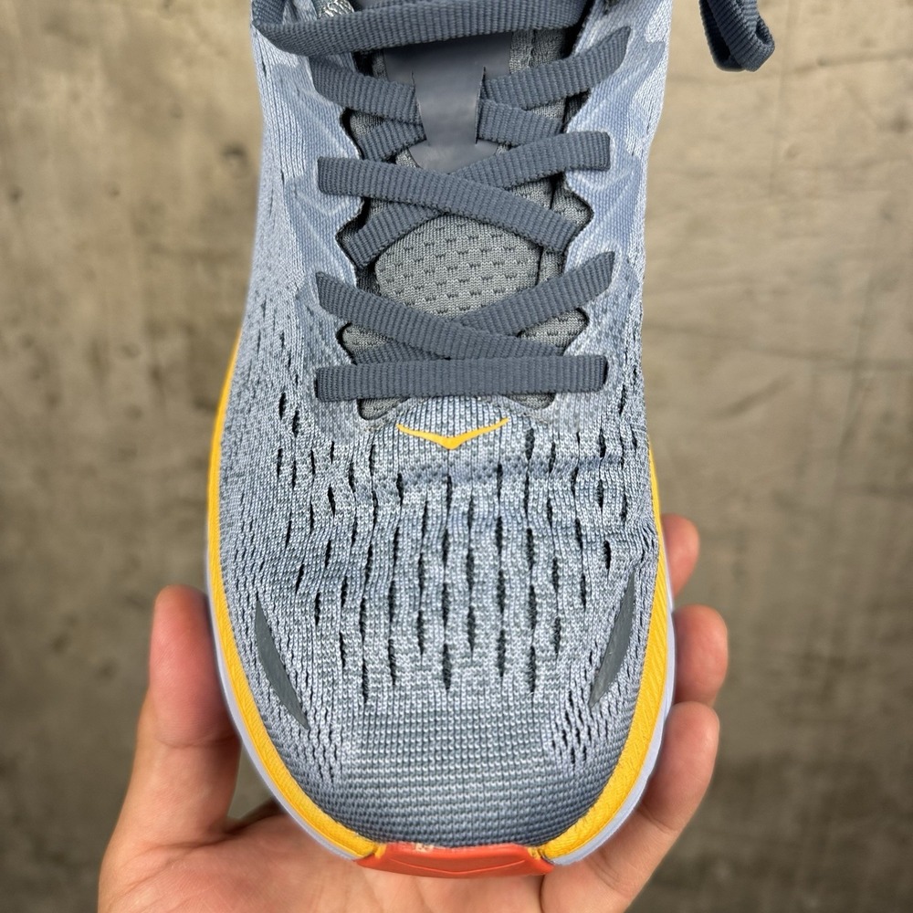 Size 7D - Hoka One One HOKA Clifton 8 Wide Goblin Blue Mountain Spring - Picture 5 of 16